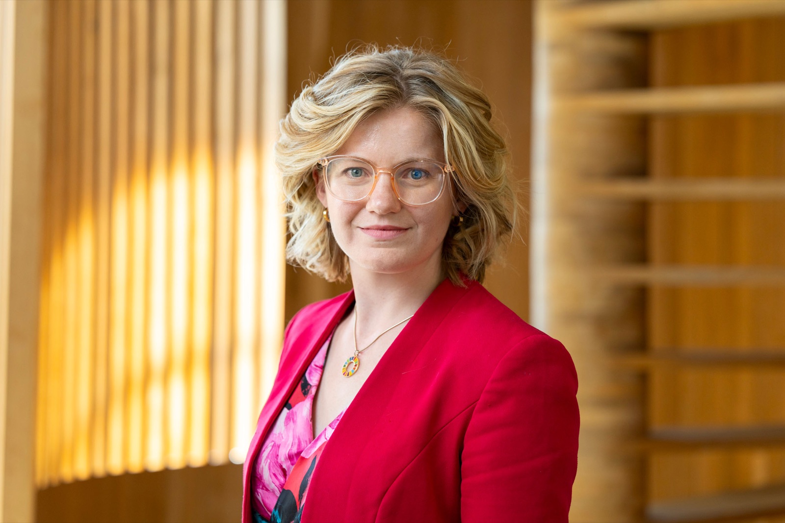 Roxanne van Rijn at the Flying Vision Accelerator event
